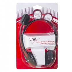 Link Accessori LKHS01 cuffia e auricolare Padiglione auricolare Nero