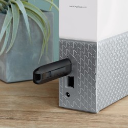 Western Digital My Cloud Home dispositivo di archiviazione cloud personale 8 TB Collegamento ethernet LAN Grigio