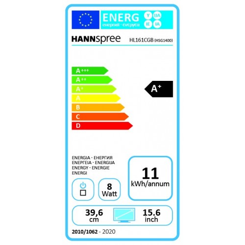 Hannspree HL 161 CGB 39,6 cm (15.6") 1920 x...