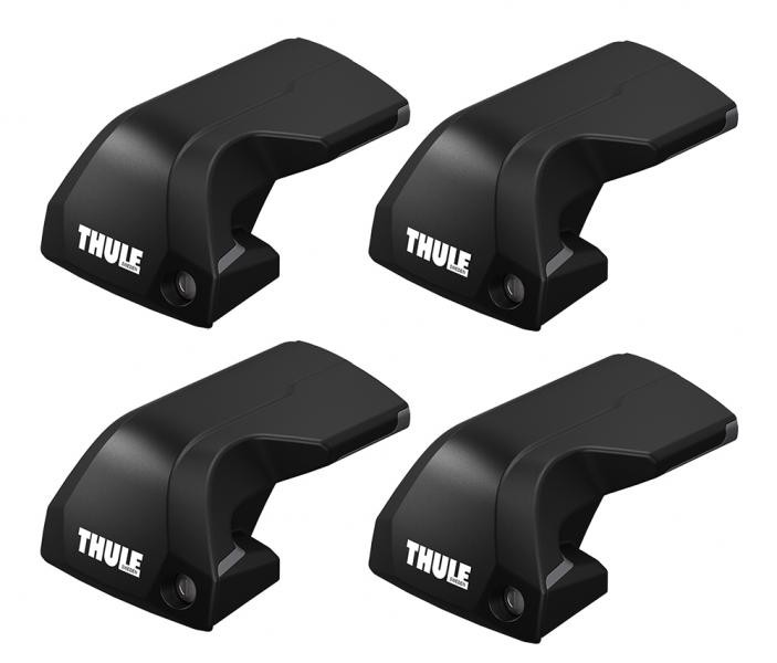 Thule 600720600 Set 4 Piedi Edge Flush Rail per Barre Portatutto