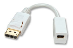 Lindy 41060 cavo di interfaccia e adattatore DP Mini-DisplayPort Bianco