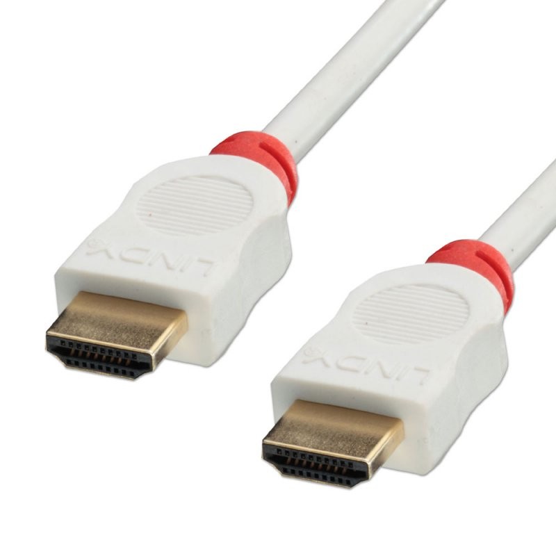 Lindy 41412 cavo HDMI 2 m HDMI tipo A (Standard) Rosso, Bianco