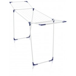 LEIFHEIT 81621 stendino e filo asciugabiancheria Stendino da tavolo Blu, Bianco