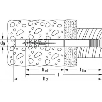 Fischer 050357 ancoraggio a... 2