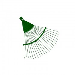 Agef 848 Scopa Per Foglie Fissa Filo Tondo