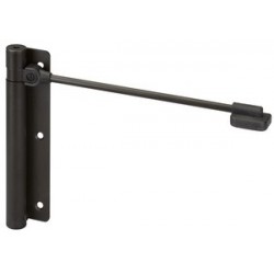 Aldeghi 114ZN170S Chiudiporta Spingiporta Sinistro Zincato Nero Mod. Ercole