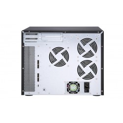 QNAP TL-D1600S contenitore di unità di archiviazione 2.5/3.5" Enclosure HDD/SSD Nero, Grigio