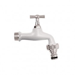 Aquajet B 995 WHT Rubinetto In Ottone Cromato Verniciato – Bianco