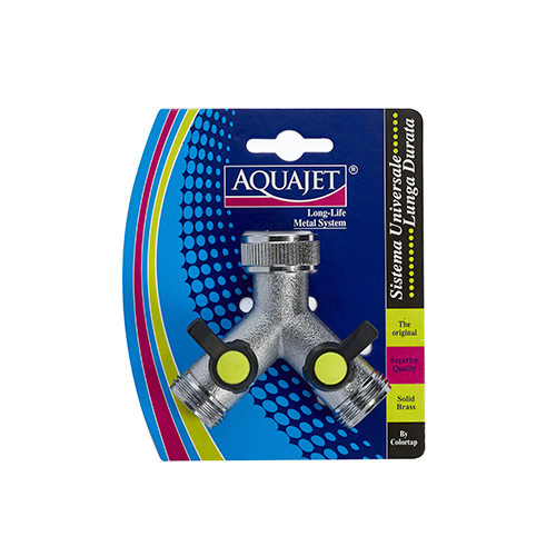 Aquajet 466B Rubinetto “Y” A 2 Vie Indipendenti...