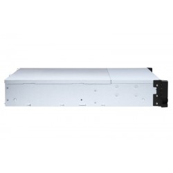 QNAP TL-R1200S-RP contenitore di unità di archiviazione 2.5/3.5" Enclosure HDD/SSD Nero, Grigio