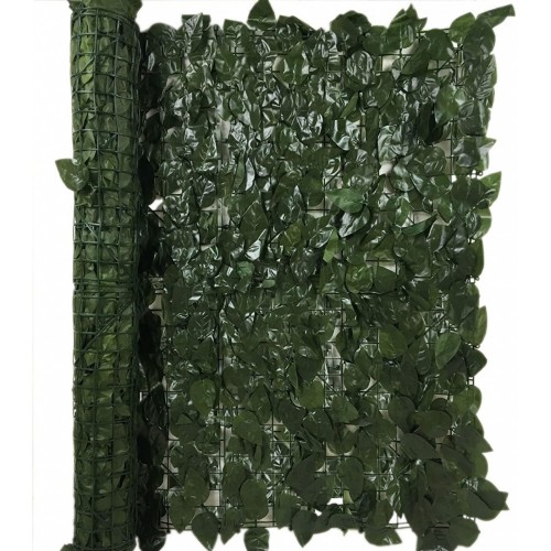 4F Siepe Artificiale Laurel Verde Scuro...