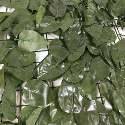 4F Siepe Artificiale Laurel Verde Scuro...