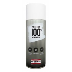 Arexons 3441 Primer 100% Acrilico Fondo aggrappante per Plastica Antiruggine Grigio