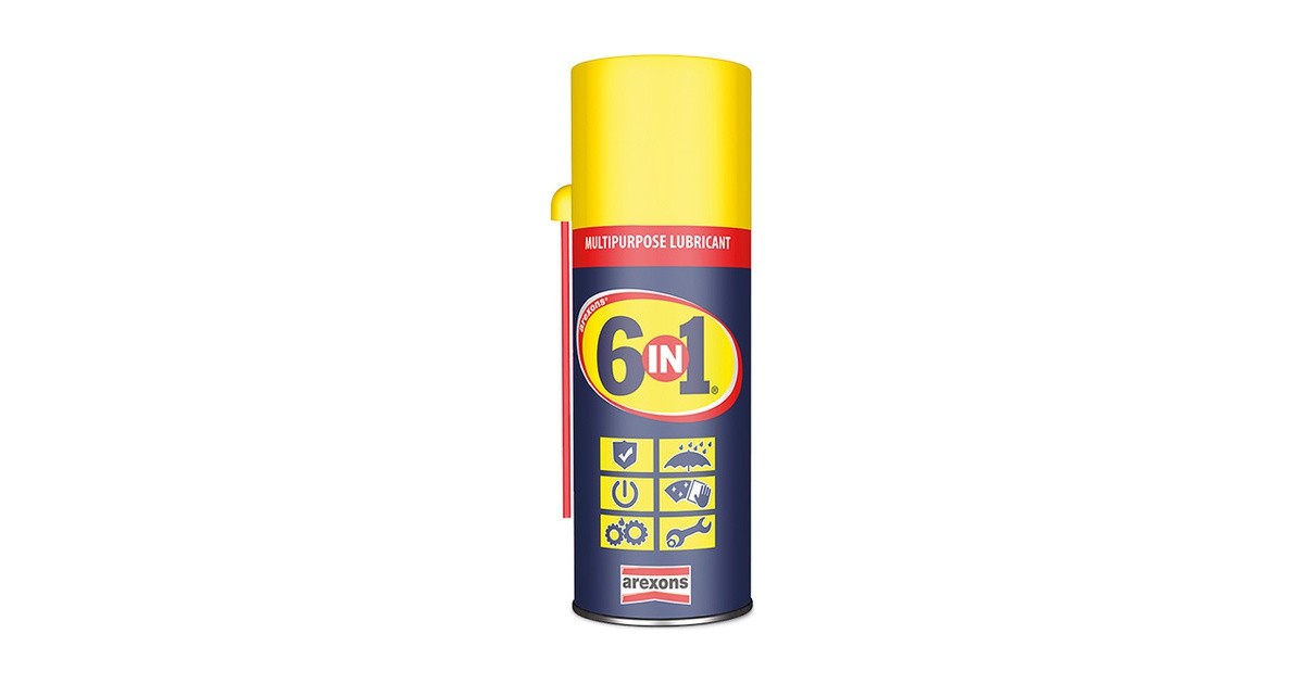 Arexons 4169 Lubrificante Spray 6 in 1 Bombola 400 ml
