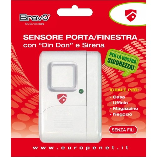Bravo 45836 Allarme Porta/Finestra Magnetico