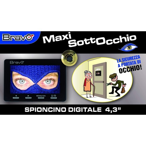Bravo 92902903 Spioncino Maxi Sottocchio