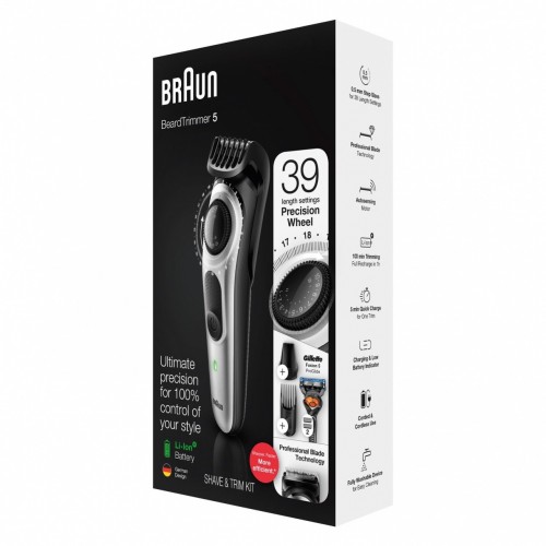 Braun All-in-one BT5260 regolabarba Bagnato e...
