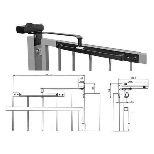 Assa Abloy DC650G Chiudicancello con Braccio a...