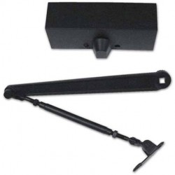 Assa Abloy MAB 503 Nero Chiudiporta Aereo a Pignone e Cremagliera