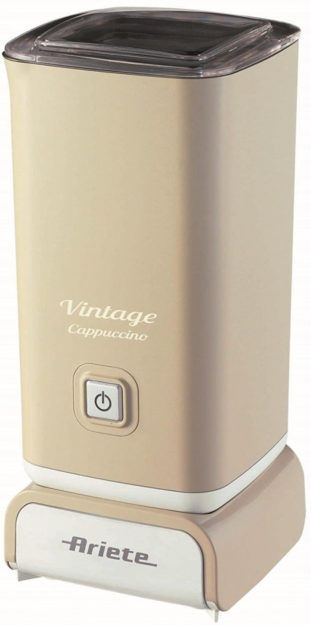 Ariete 2878 Vintage - Cappuccinatore, Montalatte, 500 W, 250 ml, Beige Pastello