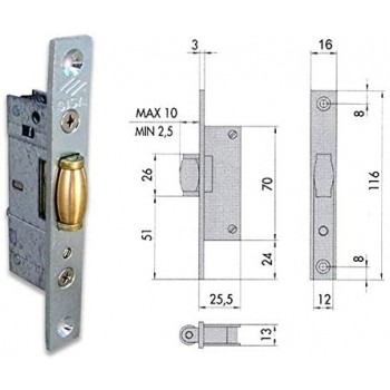 Cisa 44237-15-0 Serratura a...