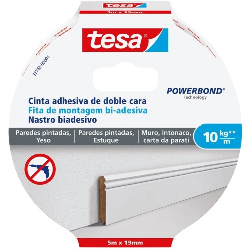 TESA NASTRO BIAD. PER MURO 5X19  77743