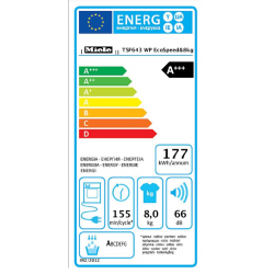 Miele TSF 643 WP EcoSpeed - Asciugatrice a Pompa di Calore, 8 Kg, A+++