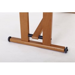 Foppapedretti Snake 90 - Appendiabiti Chiudibile con Supporto per Ometti con Ruote, Noce