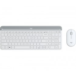Logitech MK470 Slim Wireless Combo tastiera RF Wireless Italiano Bianco