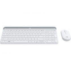 Logitech MK470 Slim Wireless Combo tastiera RF Wireless Italiano Bianco