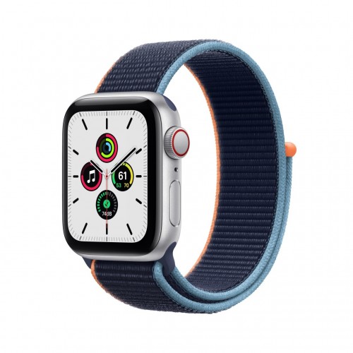 Apple Watch SE OLED Argento 4G GPS (satellitare)
