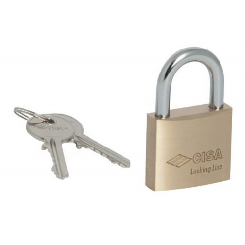 Cisa 21010-30-0 Lucchetto in Ottone Locking...