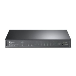 TP-LINK TL-SG2210P switch di rete Gestito L2/L4 Gigabit Ethernet (10/100/1000) Nero Supporto Power over Ethernet (PoE)