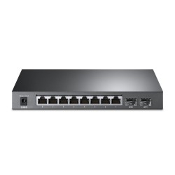 TP-LINK TL-SG2210P switch di rete Gestito L2/L4 Gigabit Ethernet (10/100/1000) Nero Supporto Power over Ethernet (PoE)