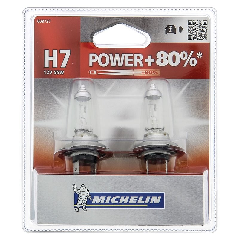 MICHELIN POWER +80% 2 H7 12V 55W