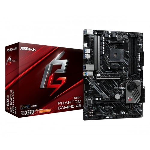 Asrock X570 Phantom Gaming 4S Presa AM4 ATX AMD...