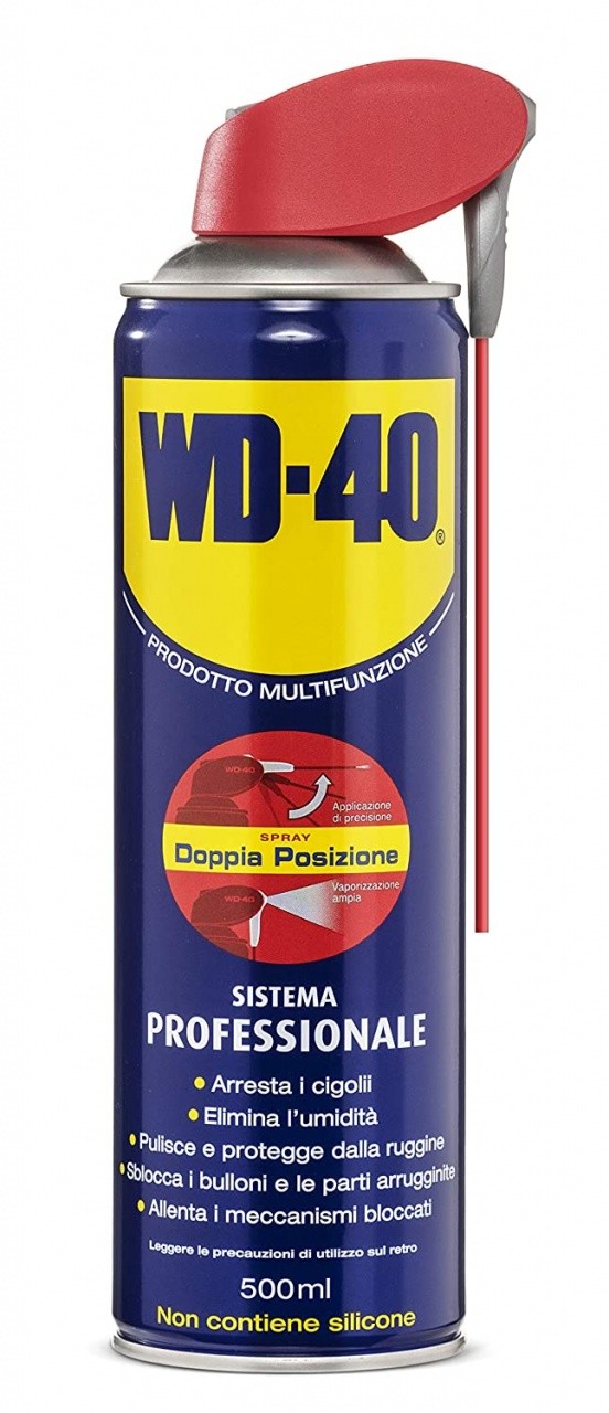 WD-40 Lubrificante Spray con Sistema Professionale 500 ml