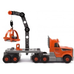 Smoby 7600360175 - Bricolo Camion con Cassetta Attrezzi Black&Decker