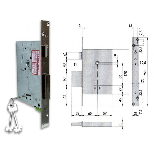 CISA 57250-60-0 SERR D/MAPPA INFIL