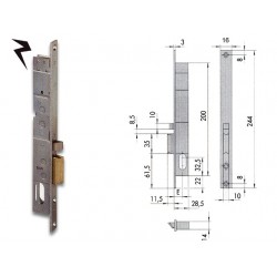 CISA 14020-15-2 SERR EL INFIL CIL OV SX