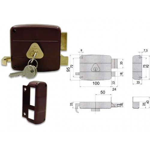 CISA 50121-70-1 SERR APPL CIL FISSO DX