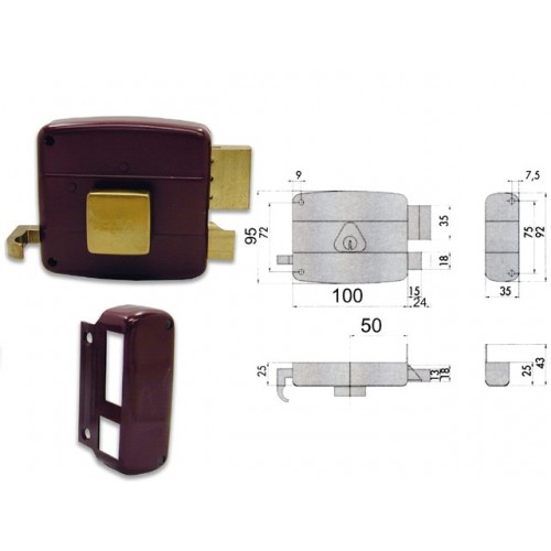 CISA 50111-70-1 SERR APPL CIL FISSO DX