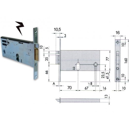 CISA 14450-70-0 SERR EL INFIL CIL OVALE