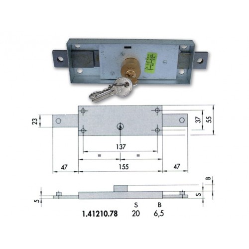 CISA 41210-78-0 SERR SERRANDA CENTR