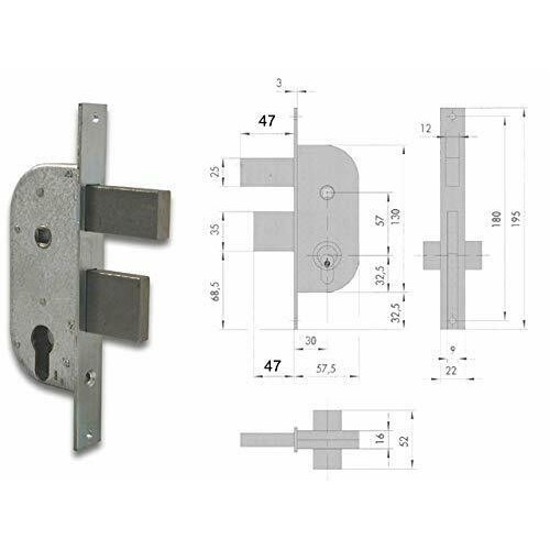 CISA 42412-30-0 SERR CANCELLO CIL SAG