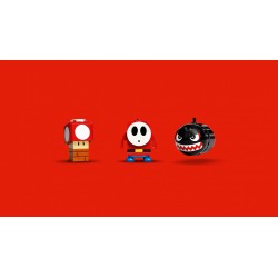 Lego Super Mario 71366 - Sbarramento di Pallottoloni Bill - Pack di Espansione