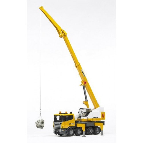 Bruder 03570 - Camion SCANIA Serie R, con Gru...