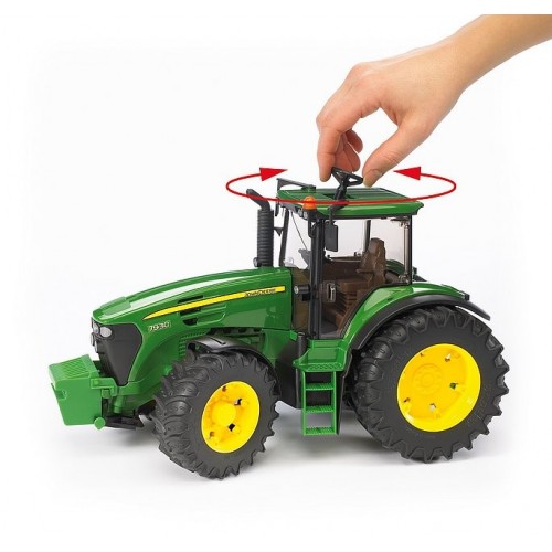 Bruder 03051 - Trattore John Deere 7930 con Benna
