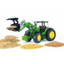 Bruder 03051 - Trattore John Deere 7930 con Benna