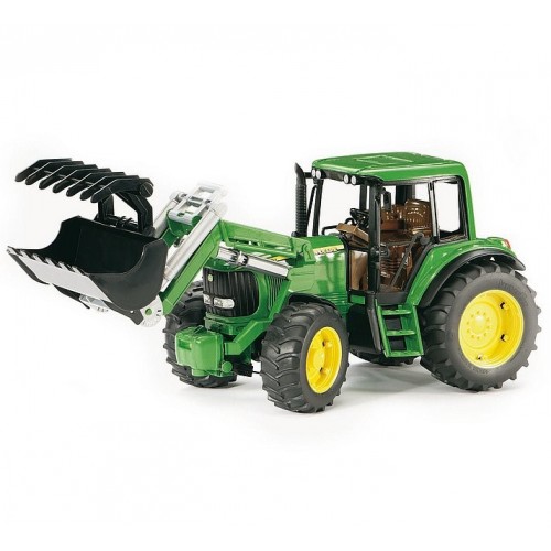 Bruder 6920 - Trattore John Deere con Benna...